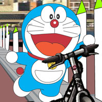 Doraemon Friends Bike Racing
